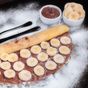 Clătită uriașă ciocolată + banane 270 g